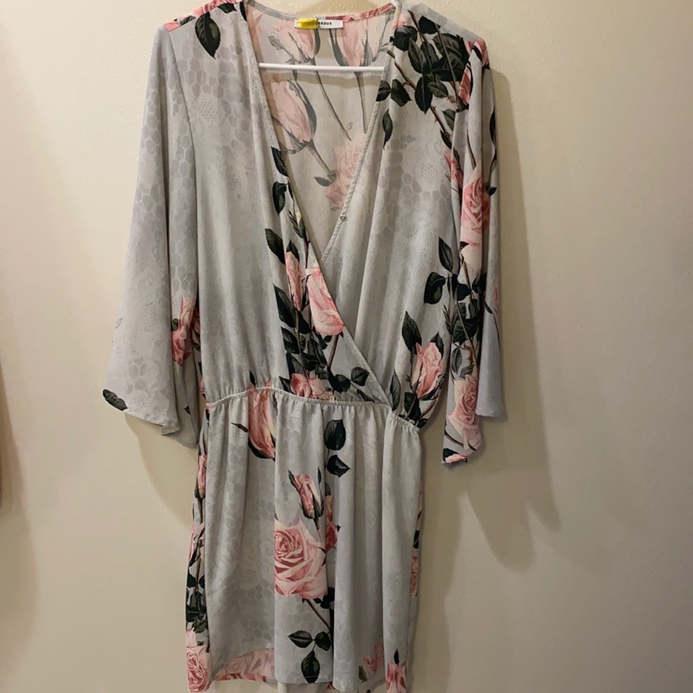 Kimono style romper